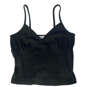 Black Strappy Tank Top